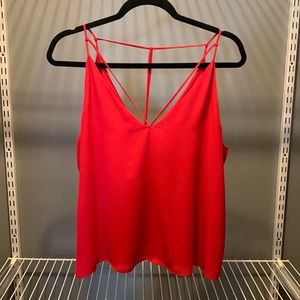 Red Strap-y Top